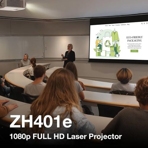 מקרן לייזר Optoma ZH401e DLP