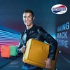מזוודת עליה למטוס 20 אינץ AMERICAN TOURISTER SOUNDBOX   
