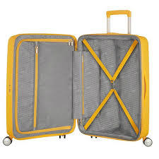 מזוודת עליה למטוס 20 אינץ AMERICAN TOURISTER SOUNDBOX   