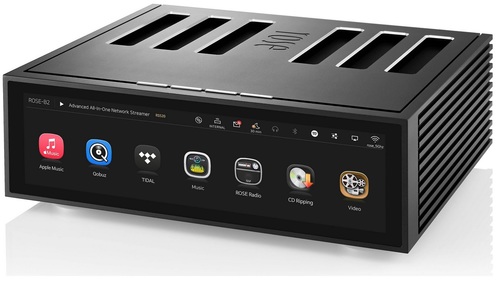 מגבר משולב סטרימר וממיר RS520 HIFI ROSE