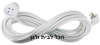 כבל מאריך לחשמל 2 מטר