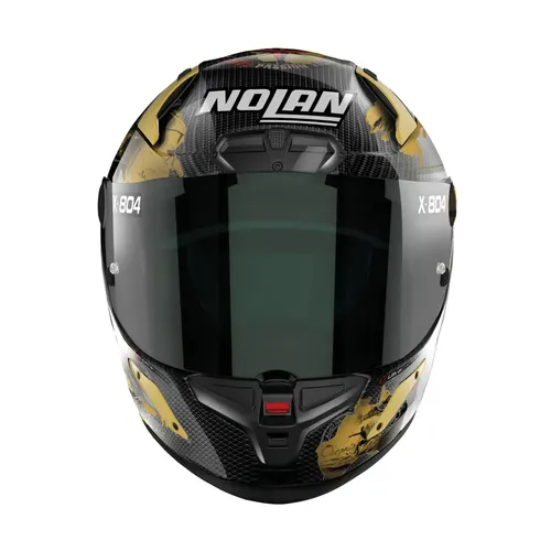 קסדה מלאה X804 R.S REPLICA מבית NOLAN שחור זהב