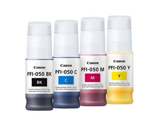 סט בקבוקי דיו מקוריים Canon PFI-050