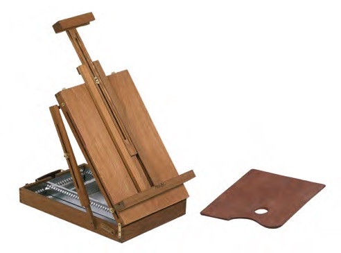 כן ציור שולחני Plein Air TS + פלטה