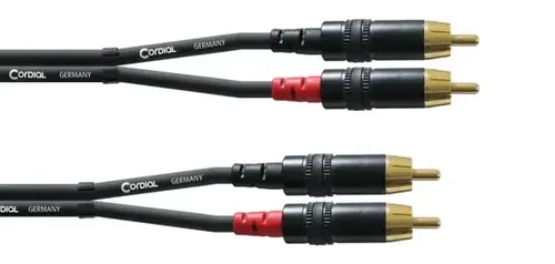 כבל אודיו Cordial CFU 3 CC RCA/RCA