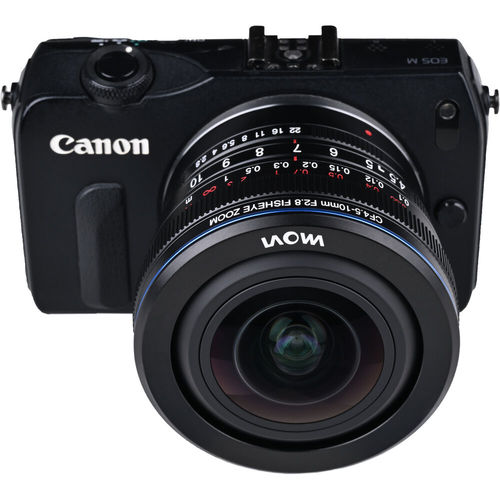 עדשה Venus Optics Laowa 4.5-10mm f/2.8 CF Zoom Fisheye for Canon EF-M