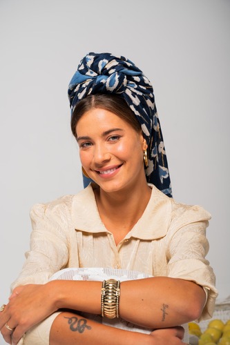 לונג תאנה כחול