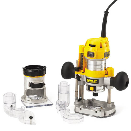 רוטר/טרימר ¼ משולב DeWalt D26204K 900W