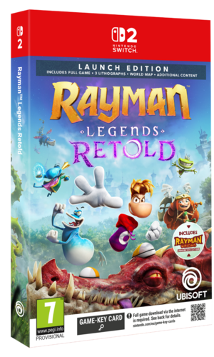 Rayman Legends Retold Nintendo Switch 2