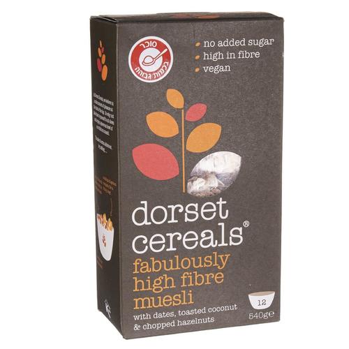 מוזלי פביולוס היי פייבר Dorset Cereals | נטורפוד