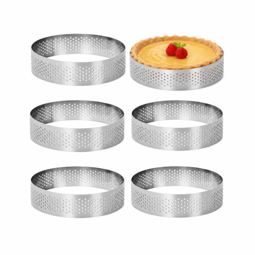 סט 6 רינגים מחוררים קוטר 10 ס