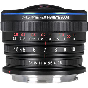 עדשה Venus Optics Laowa 4.5-10mm f/2.8 CF Zoom Fisheye for Canon RF