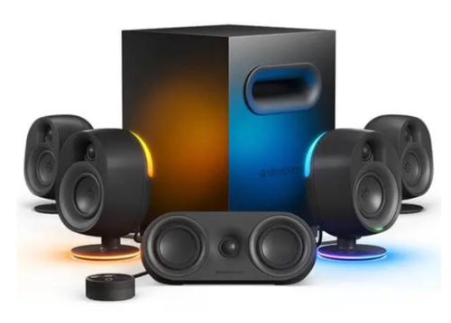 מערכת 5 רמקולים למחשב עם סאב וופר Arena 9 Steelseries 