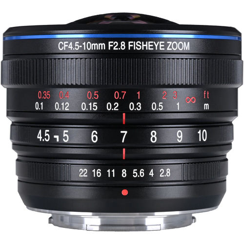 עדשה Venus Optics Laowa 4.5-10mm f/2.8 CF Zoom Fisheye for FUJIFILM X