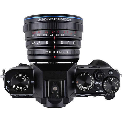 עדשה Venus Optics Laowa 4.5-10mm f/2.8 CF Zoom Fisheye for FUJIFILM X
