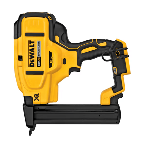 גוף אקדח סיכות נטען בראשלס + שתי ראשים דגם DeWALT DCN681