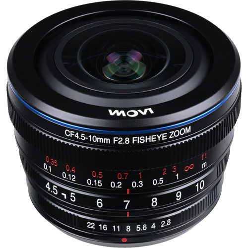 עדשה Venus Optics Laowa 4.5-10mm f/2.8 CF Zoom Fisheye for MFT