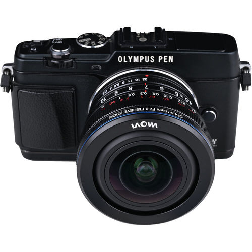 עדשה Venus Optics Laowa 4.5-10mm f/2.8 CF Zoom Fisheye for MFT