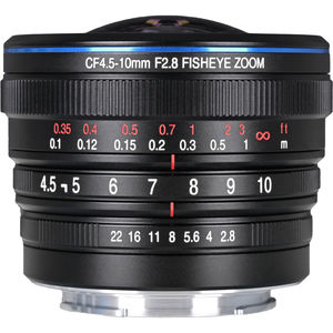 עדשה Venus Optics Laowa 4.5-10mm f/2.8 CF Zoom Fisheye for Sony E