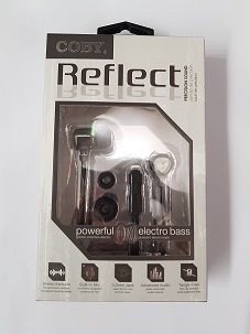 אוזניות עם דיבורית COBY REFLECT