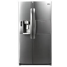 מקרר דלת ליד דלת LG דגם GRP299PNR אל ג'י
