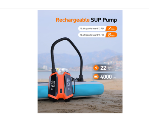 משאבה נטענת ניידת לניפוח וריקון סירות מתנפחות סאפ מתנפח GICLE