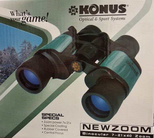 משקפת שדה KONUS 7-21X40 עם זום אופטי