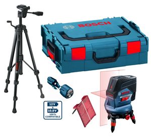 פלס לייזר צלב GCL 2-50 כולל חצובה ותושבת תוצרת BOSCH