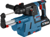 פטישון נטען 18V ללא פחמים GBH 18V-26F + שואב אבק מובנה תוצרת BOSCH