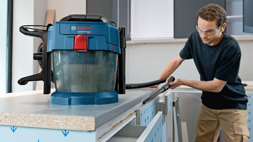 גוף שואב אבק רטוב/ יבש 10L נטען GAS 18V-10L תוצרת BOSCH