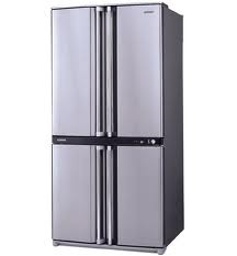 מקרר מקפיא תחתון 4 דלתות SHARP דגם SJ7113 שארפ