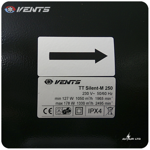 מפוח קו מושתק 10