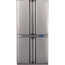 מקרר מקפיא תחתון 4 דלתות SHARP דגם SJ7511SL שארפ