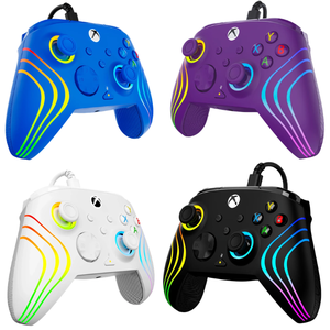 שריון אילת בקר חוטי לגיימינג Turtle Beach Afterglow™ Wave עם תאורת RGB תואם Xbox ו-PC