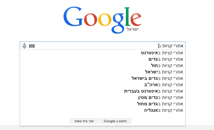 למה לקנות מאתרים בישראל?