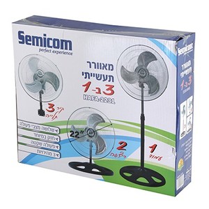 מאוורר משולב "22 תעשייתי 3 ב1 HAFA-2231 HYUNDAI יונדאי