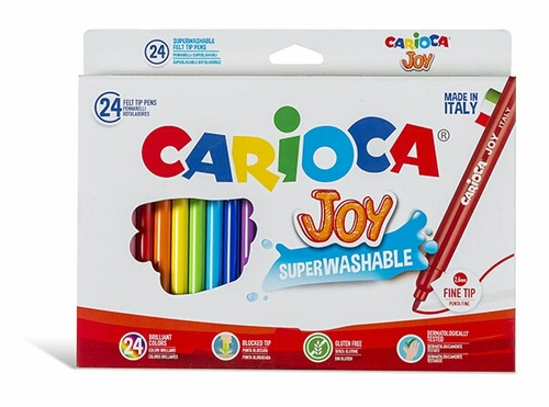 סט 24 טושים CARIOCA 40615 joy