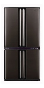 מקרר שארפ 4 דלתות דגם SJX7119 צבע שחור