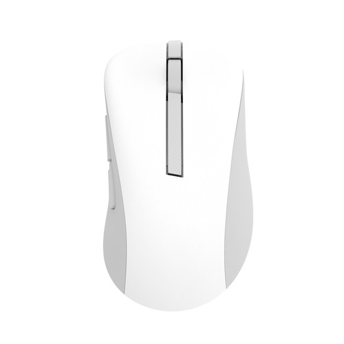 עכבר אלחוטי Asus MD102 שקט וארגונומי - BT 5.0 / 2.4GHz / 1600dpi - לבן אסוס