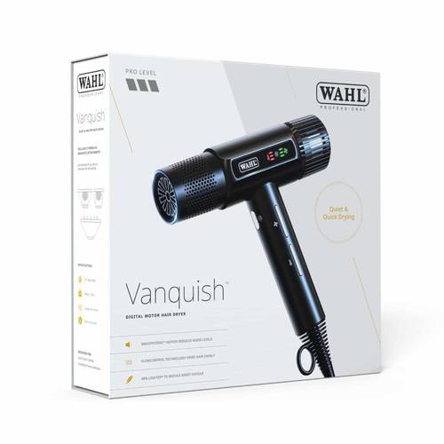 מייבש שיער פרימיום 1600 וואט WAHL Vanquish 4321-0470 שחור