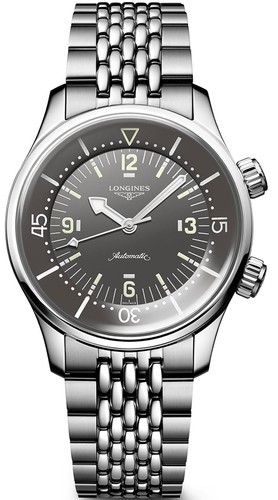 Longines L37644996 Legend Diver 39MM לונג'ין יבואן רשמי