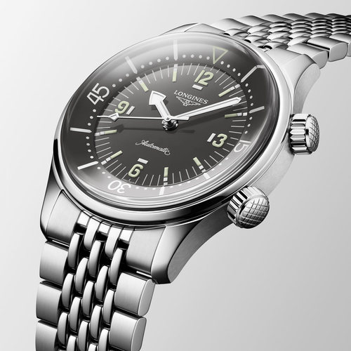 Longines L37644996 Legend Diver 39MM לונג'ין יבואן רשמי