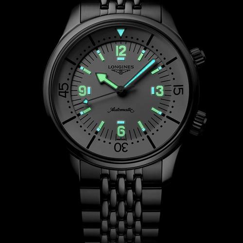 Longines L37644166 Legend Diver 39MM לונג'ין יבואן רשמי