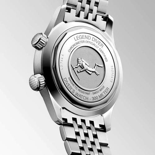 Longines L37644166 Legend Diver 39MM לונג'ין יבואן רשמי
