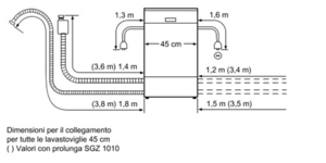 מדיח כלים BOSCH דגם SPS50E38EU  בוש