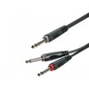 כבל PL 6.3 ל PL6.3 כפול אורך 3 מטר
