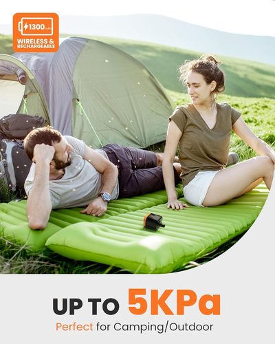 משאבה חשמלית נטענת לניפוח מזרונים וסירות OUTDOOR MASTER