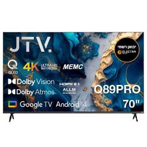 טלוויזיה חכמה 65 " JTV 4K QLED ג