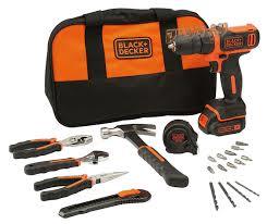 מברגה/מקדחה BLACK&DECKER 10.8V BDCDD12HTSA
