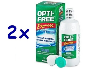 Opti Free Express זוג ‏תמיסות לעדשות alcon